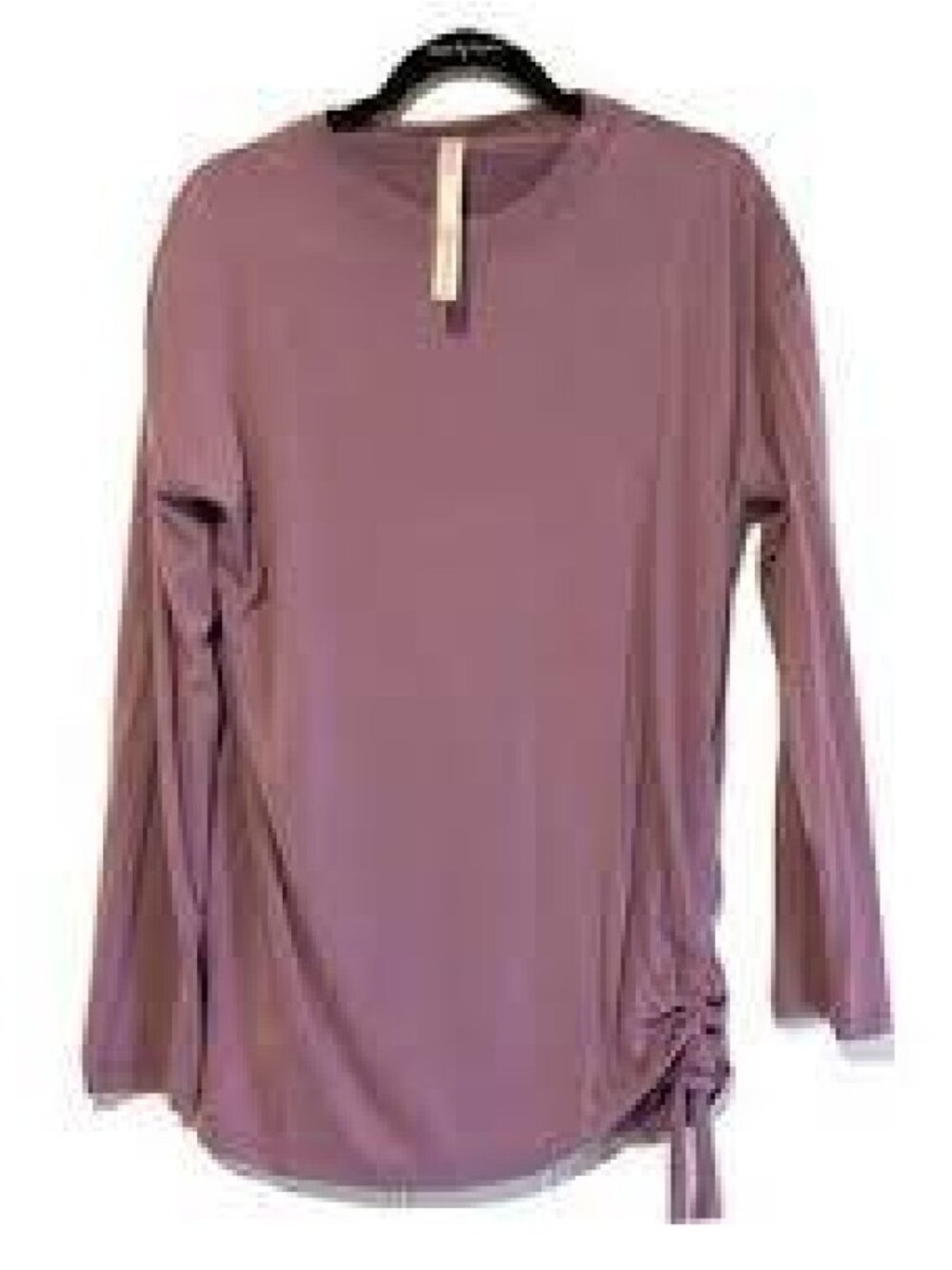 Lululemon Side Cinch Long-Sleeve Crew Sz 8 Ret: $78 NWT